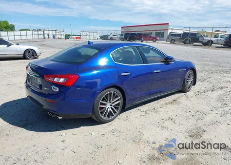 2015 Maserati Ghibli S Q4 z USA, uszkodzony, nr VIN ZAM57RTA1F1144312